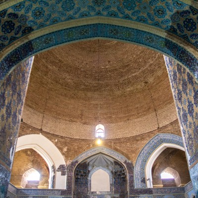 In der Blauen Moschee, Tabriz